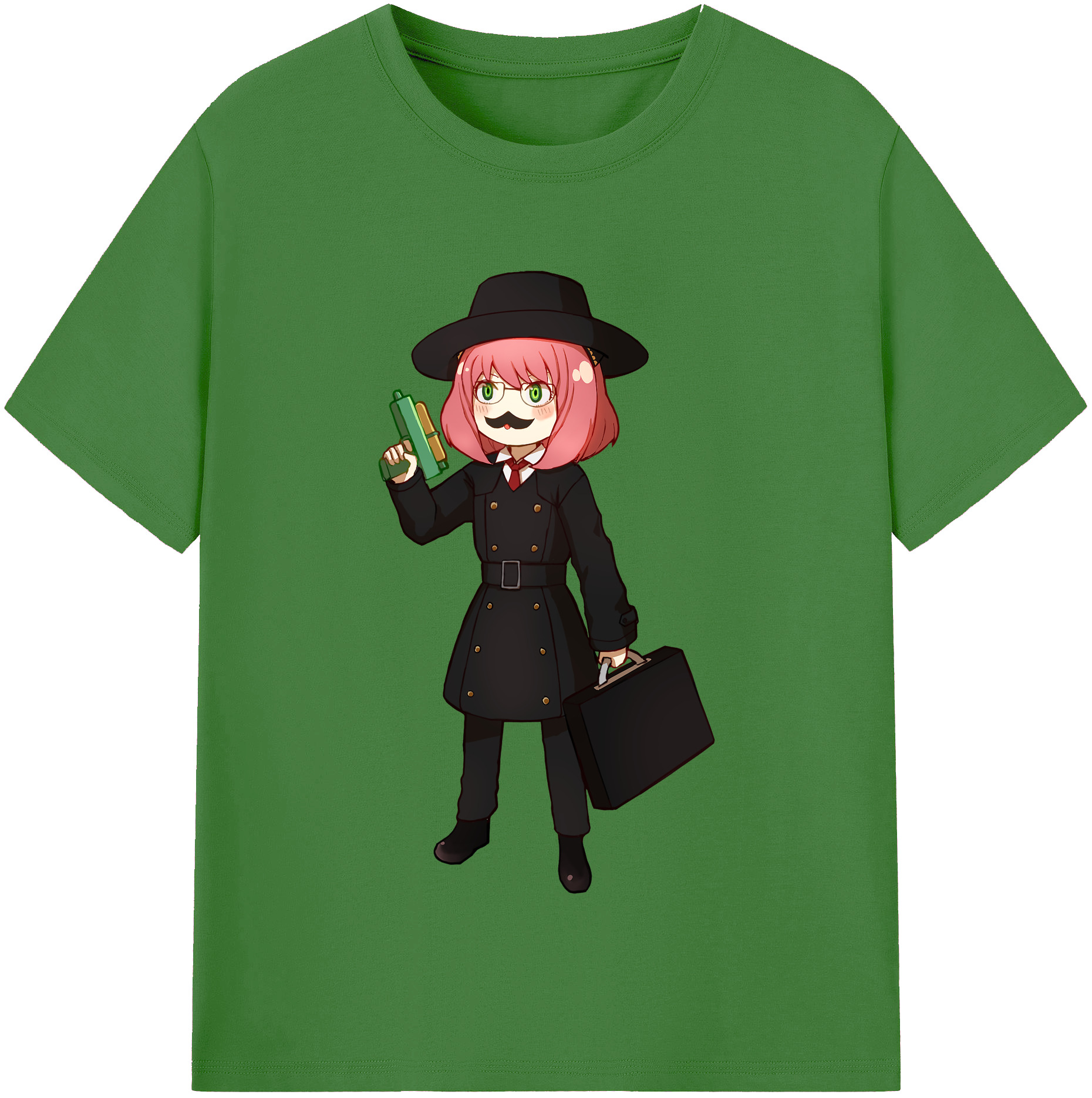 （画像用） SPY×FAMILY间谍家家酒 レディースカジュアルプリントTシャツ（綿100％）
